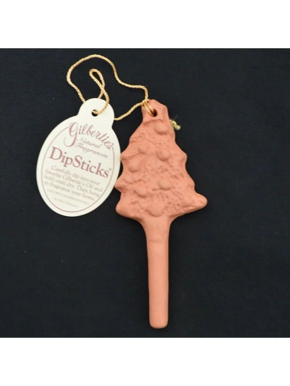 Christmas Tree Dipstick Essential Oil Diffuser Handmade Terracotta Aromatherapy